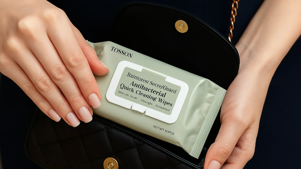 individually wrapped feminine wipes