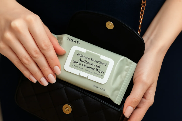 individually wrapped feminine wipes