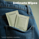 Feminine Cleansing Wipes are portable cleansing products designed specifically for the external intimate area