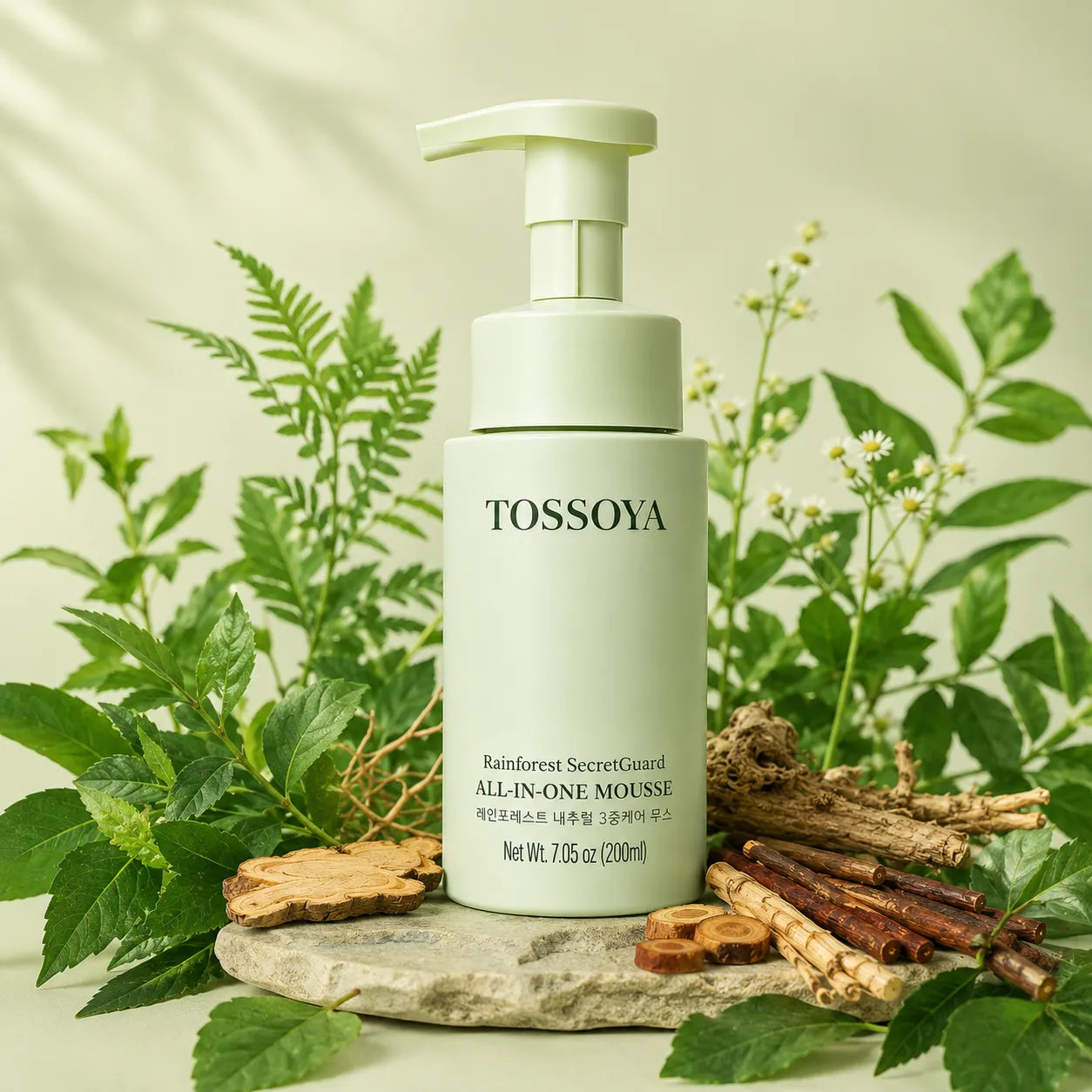 Cloud texture intimate cleansing foam