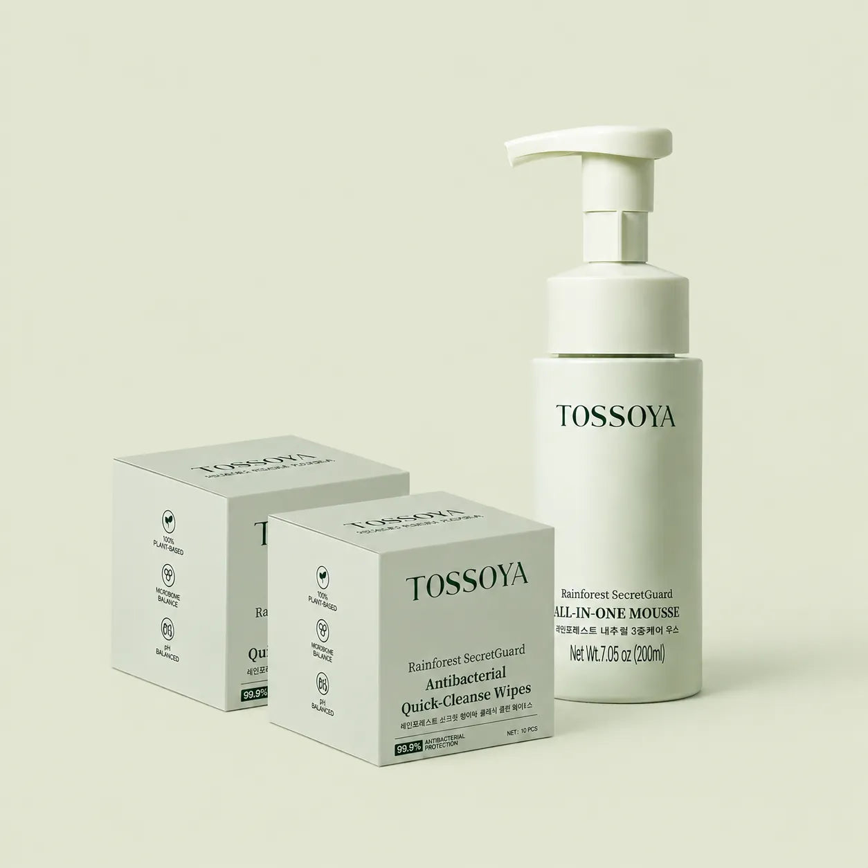 Intimate cleansing foam for daily use